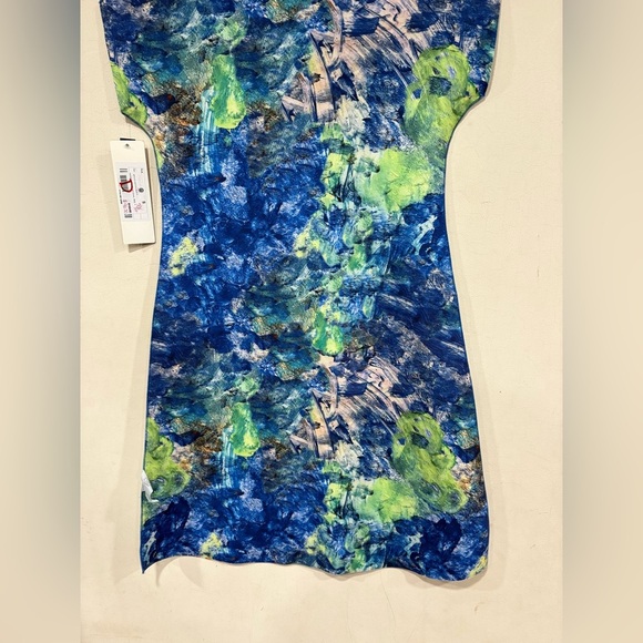 Animapop Italy Reversible Dress Abstract Artsy NWT No Iron Travel Women’s Sz S - Picture 15 of 15